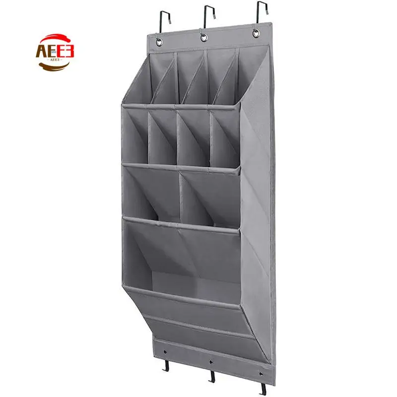 

AEE3-Органайзер для обуви на дверь, полка для обуви с очень глубокими карманами, настенное хранилище для обуви для шкафа и узкой двери