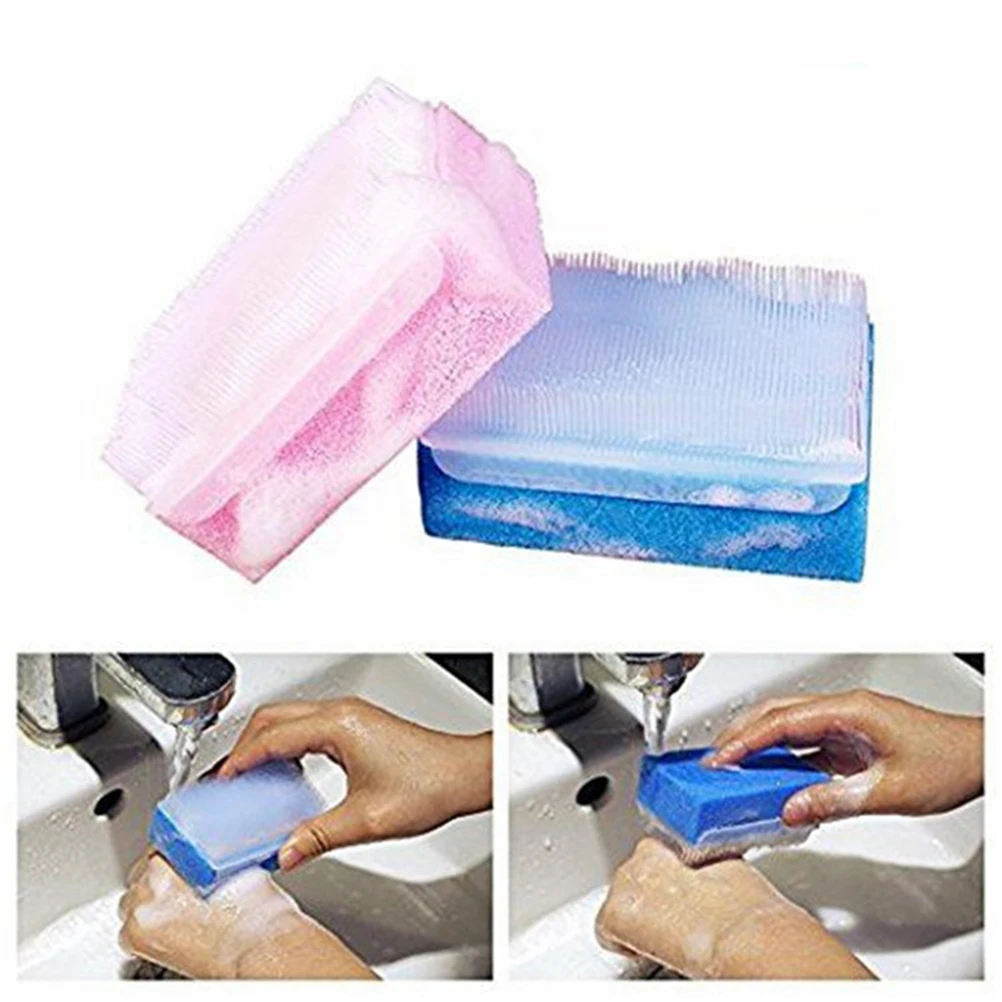

5pcs Massage Touch Sponge Infant Baby Bathing Sponge Shower Bathing Sense Trainer Body Foam Home Travel