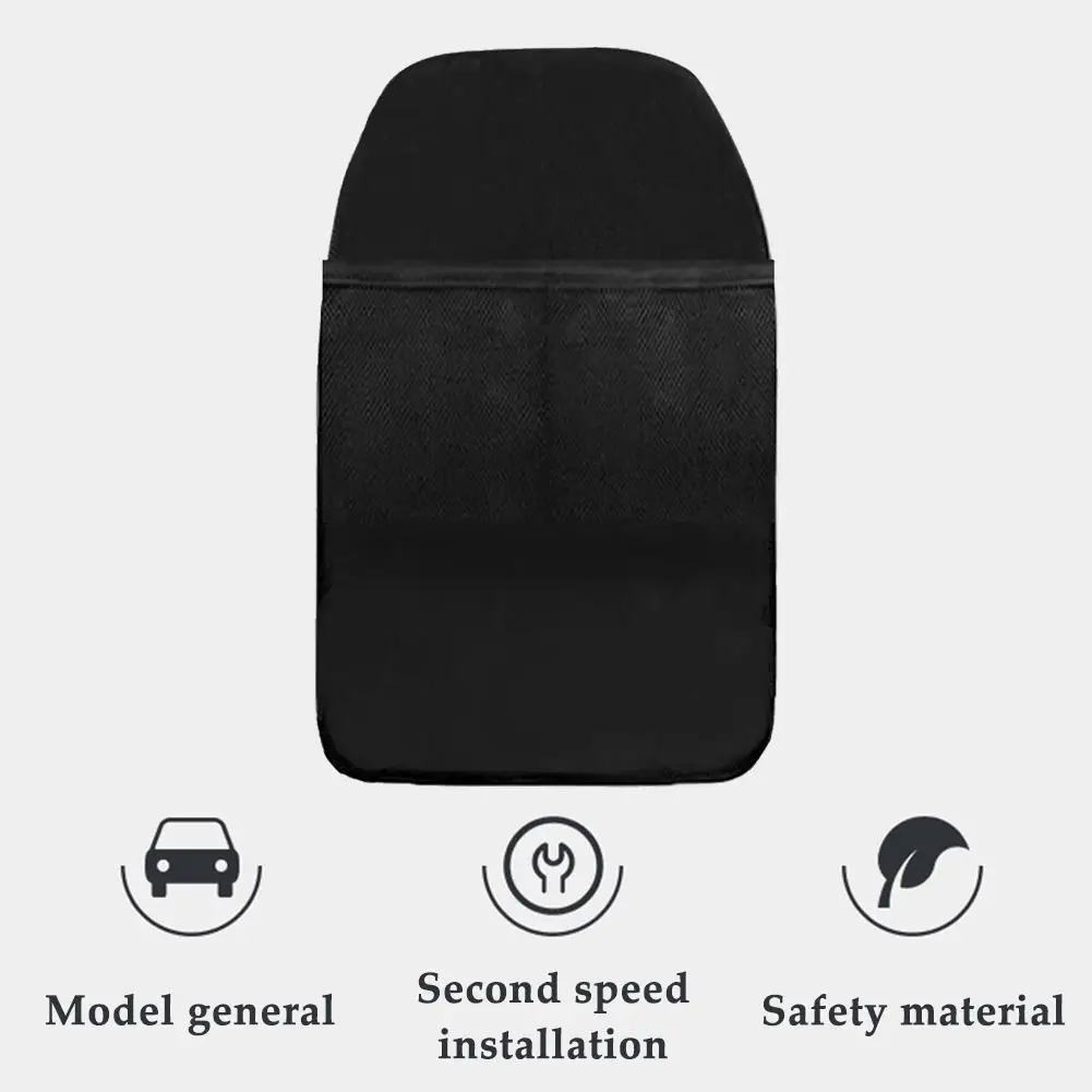

1/2Pcs Car Seat Back Cover Protector For Kids Children Baby Anti Kicking Mat Waterproof Automobile Seat Back Protective Covers