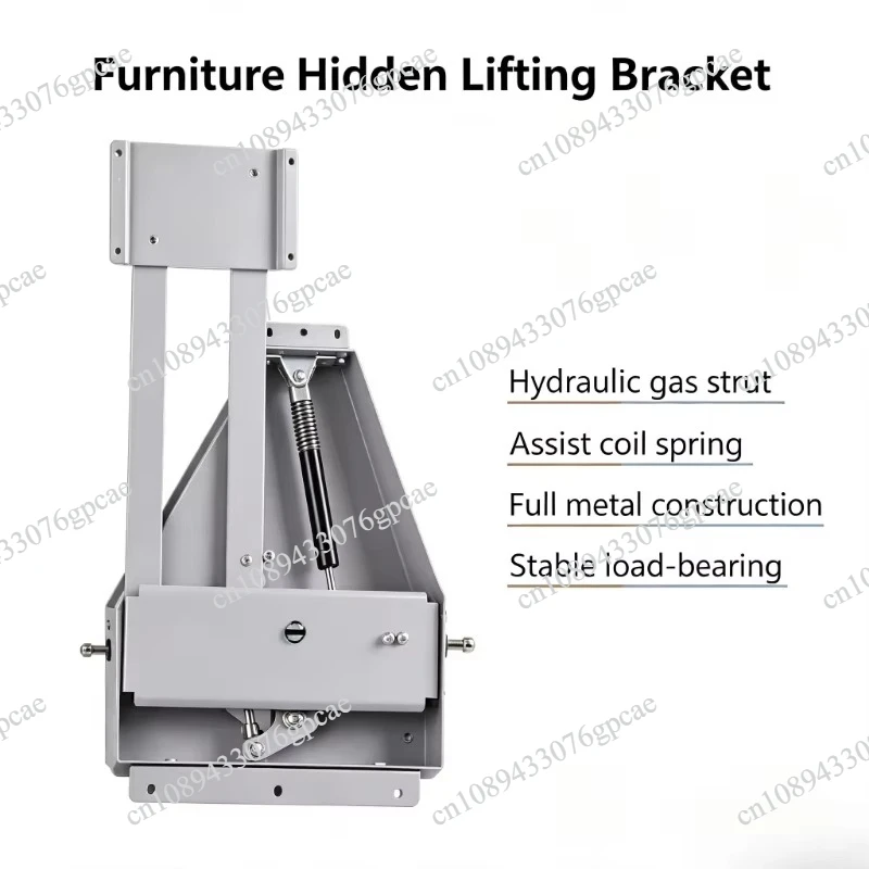 Kitchen Hardware Accessory Damping Cabinet Lifter Bracket Soft‑Close Wall Hanging Cabinet Storage Basket Lifting Mechanism