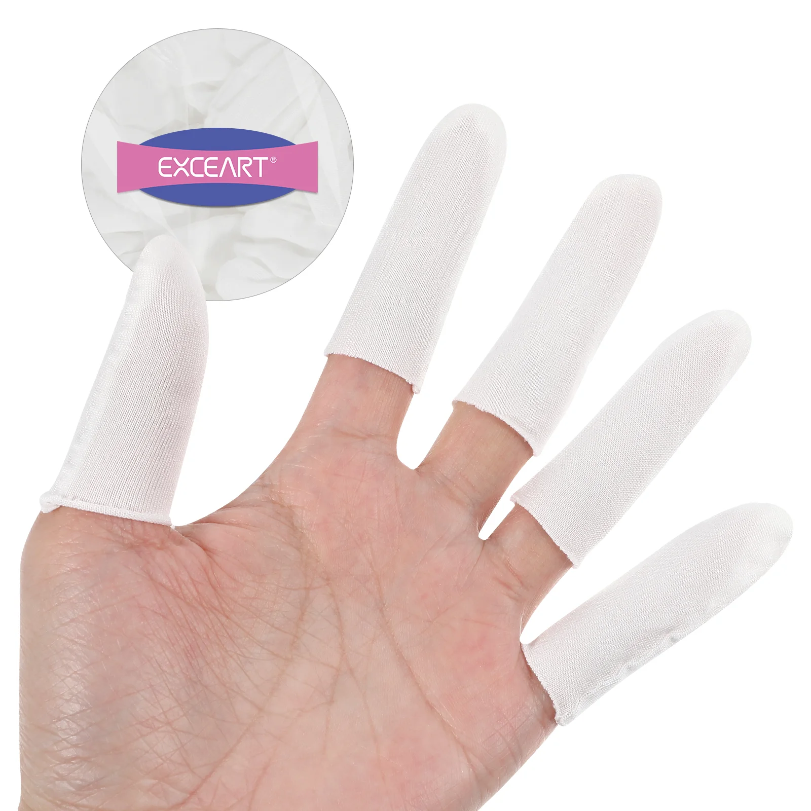 200pcs Cotton Finger Covers Thumb Sucking Stop for Kids Silicone Finger Protectors Finger Sleeves