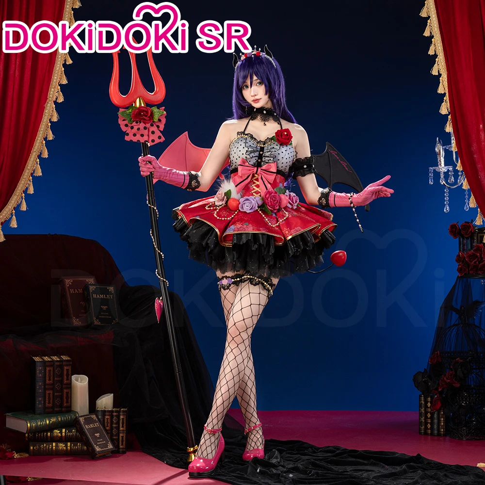 Tojo Nozomi / Nico Yazawa Cosplay Costume Anime LoveLive! Cosplay DokiDoki-SR Devil Costume Tojo Nozomi Cosplay Wings Halloween