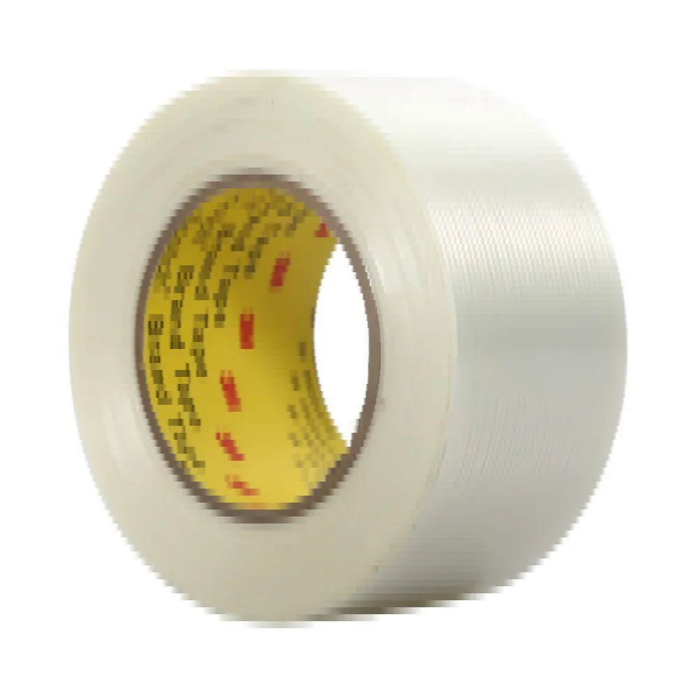 

3M 8934 Clean Removal Glass Filament Reinforced strapping tape ,1''X60YD/roll (2rolls per pack)