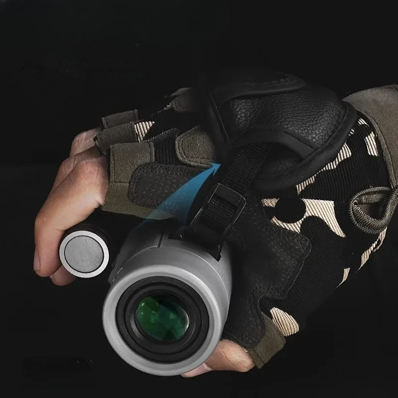 High Definition Telescope Professional Prismatic Monocular Telescope Waterproof durable Hunt 12X50 Outdoor Camping Equipment