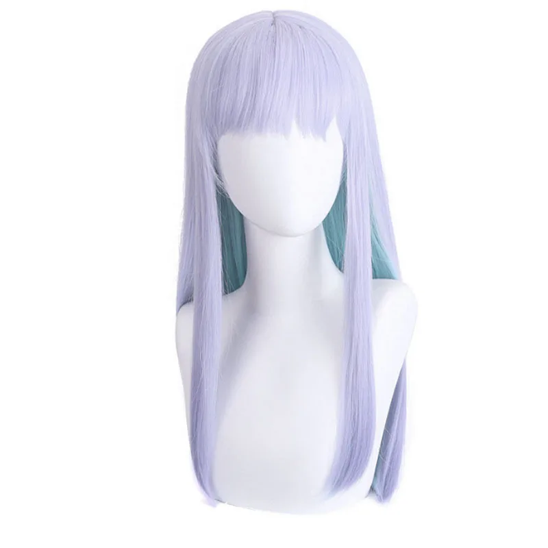 غير مؤكد Aboian طالب Aboian شعر مستعار تأثيري مختلط اللون محاكاة فروة الرأس T اللون - الشعر الطويل