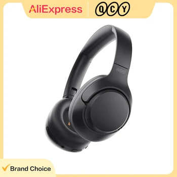 Słuchawki bezprzewodowe QCY H3 ANC Hi-Res Audio Bluetooth 5.4 Over-Ear z hybrydową aktywną redukcją szumów 43dB, 60 godzin pracy, słuchawki nauszne.