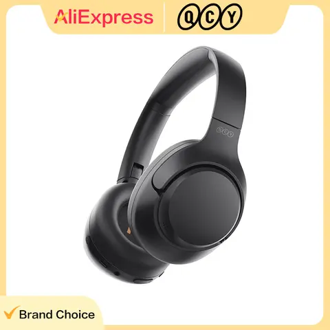 QCY H3 ANC Hi-Res Audio Wireless Bluetooth 5.4 Headphones Over Ear Headset 60Hrs 43dB Hybrid Active Noise Cancellation Earphone