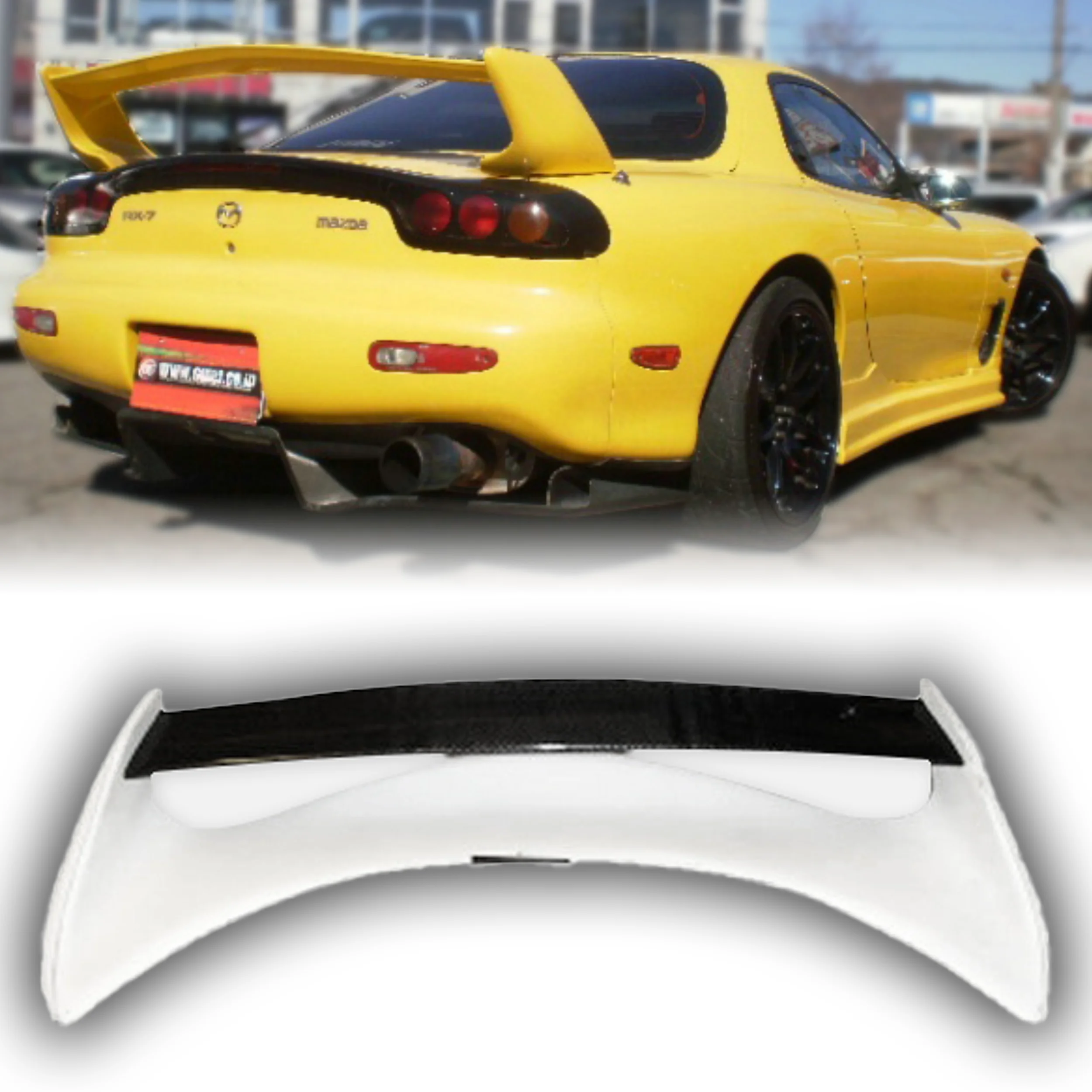 

For Mazda RX7 FD3S Mazdaspeed Rear Spoiler