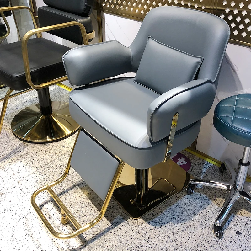 

3AM Internet celebrity high-end barber shop lift chair hair salon special simple hairdressing stool hair cutting seat perm and d