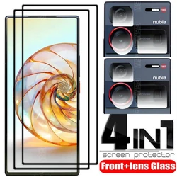 Protective Glass Cover for ZTE nubia Z60 Ultra Tempered Glass Screen Protector for ZTE nubia Z60 Ultra Soft Camera Lens