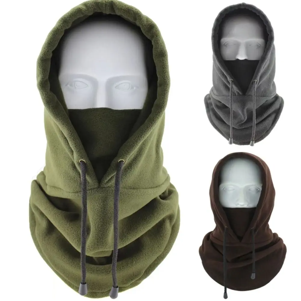 Warmer Balaclava Fashion Polar Fleece Full Face Winter Hat Windproof Men Bonnets Winter