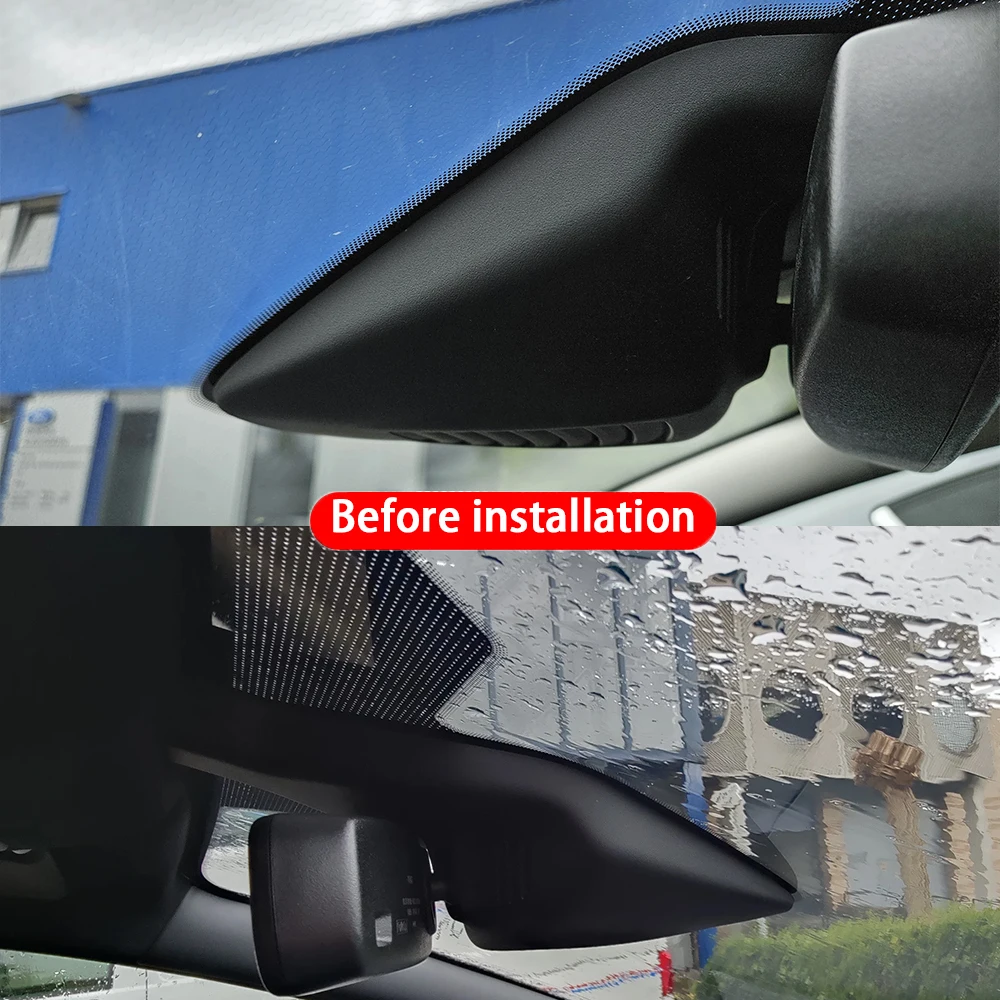 for Ford Ranger Europe Puma 2019-2025 4K 2160P Front Rear Camera Dash Cam Wifi Plug and Play Video Recorde Loop Recording