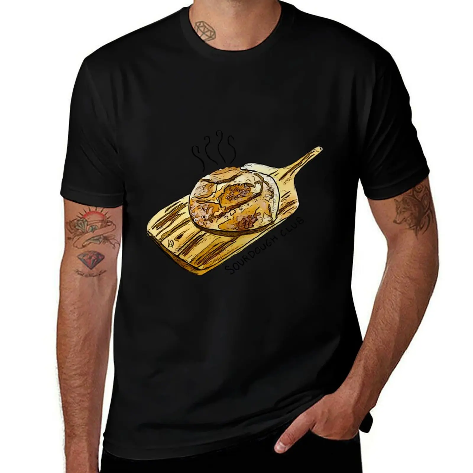 

pack t t t Club Bread shirts shirts for man mens man shirt \t designer T-Shirt cotton graphic Sourdough