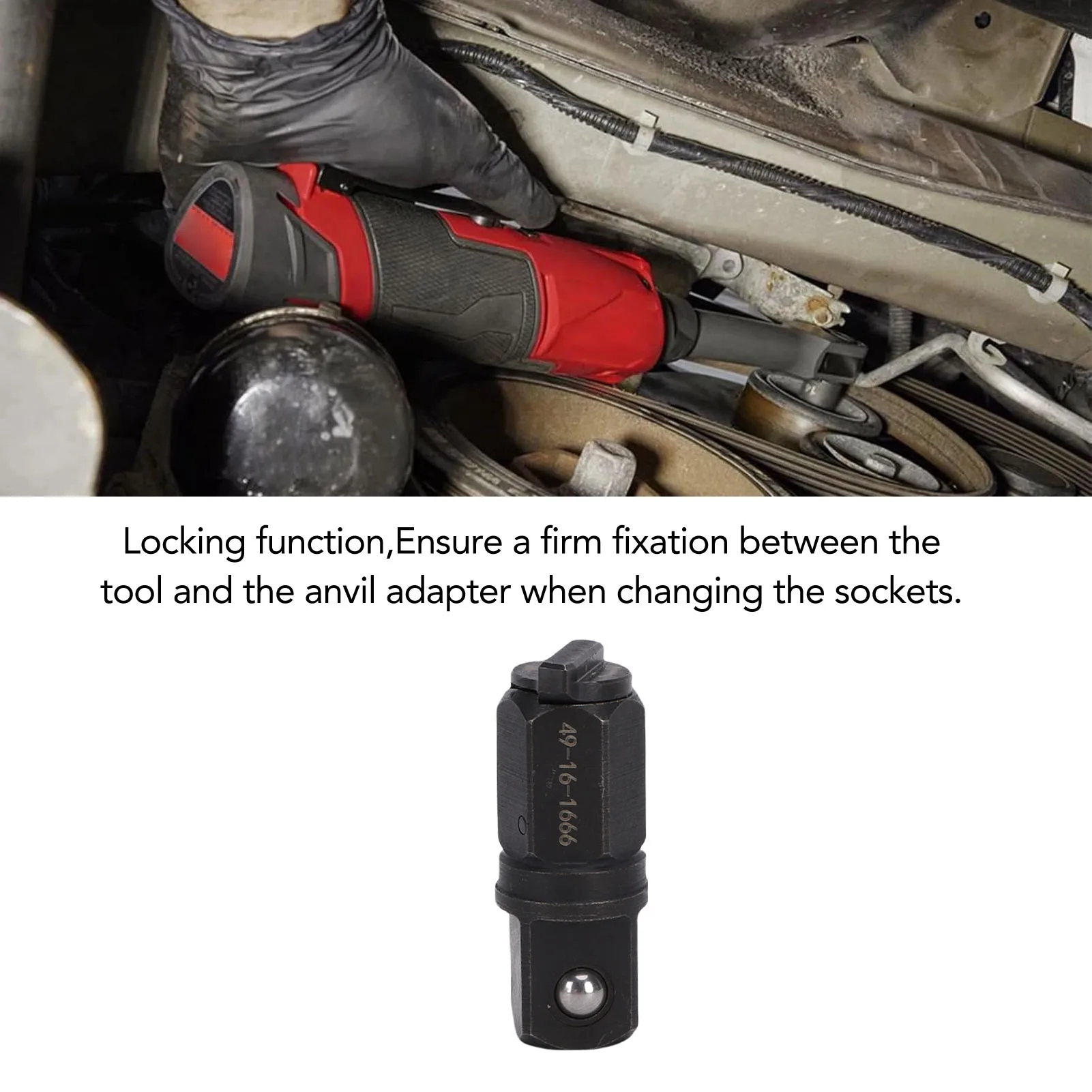 

Коробка-адаптер с храповым механизмом, розетки с храповым механизмом и функцией блокировки, замена углеродистой стали для коробки с храповым механизмом M12