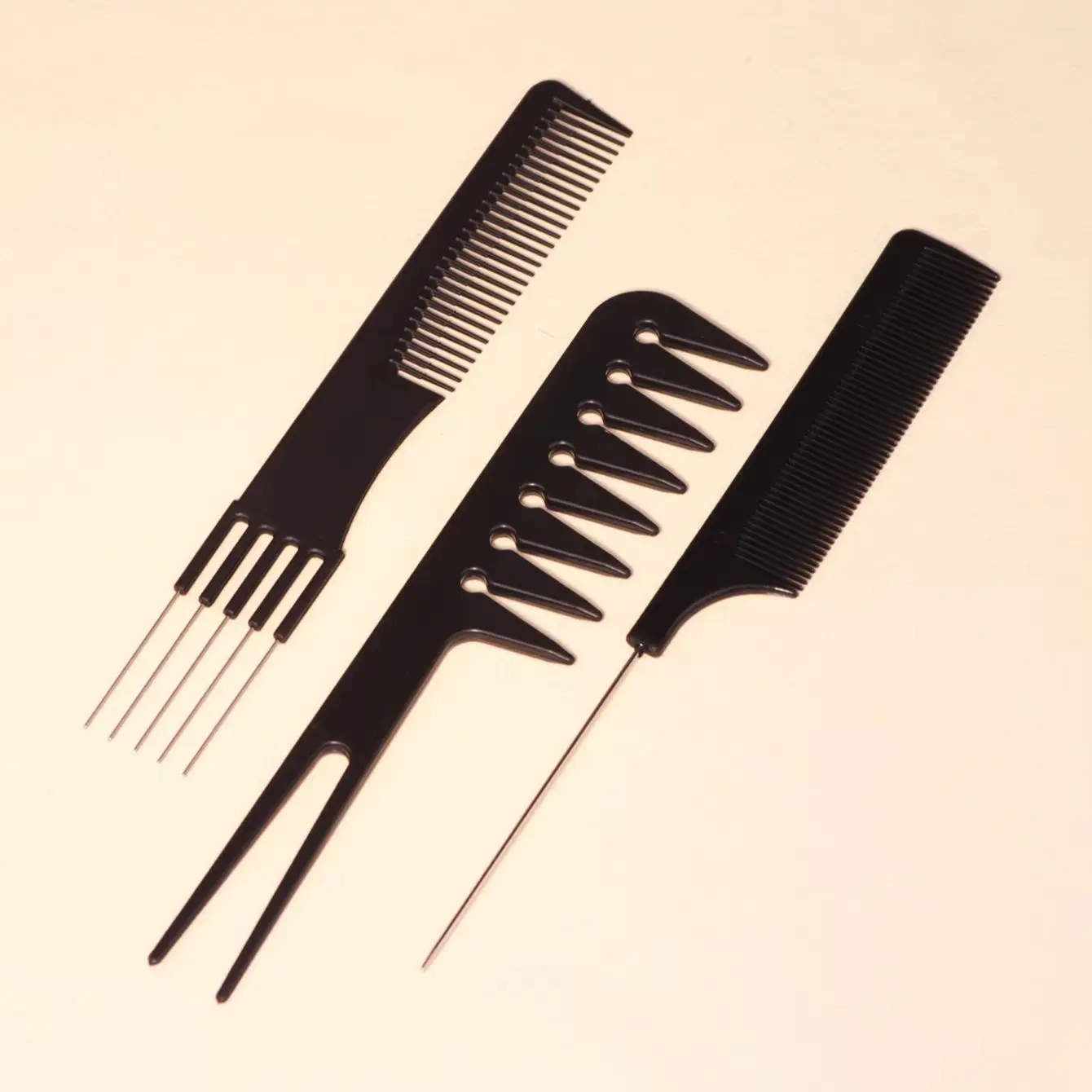 Professional Steel Needle Hair Pointed Tail Comb