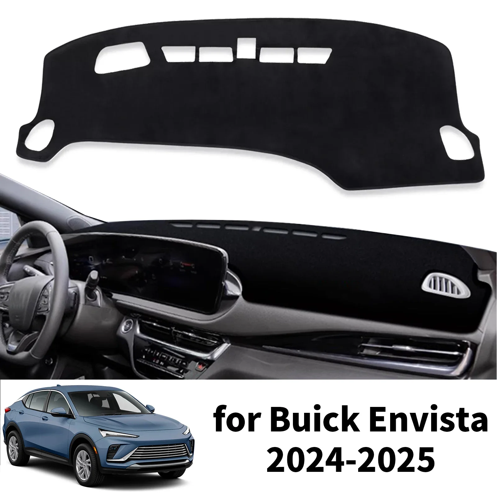 

Для Buick Envista 2024-2025: Защитный коврик-накидка на приборную панель (Sunshade Dashmat) – Аксессуары для автомобиля