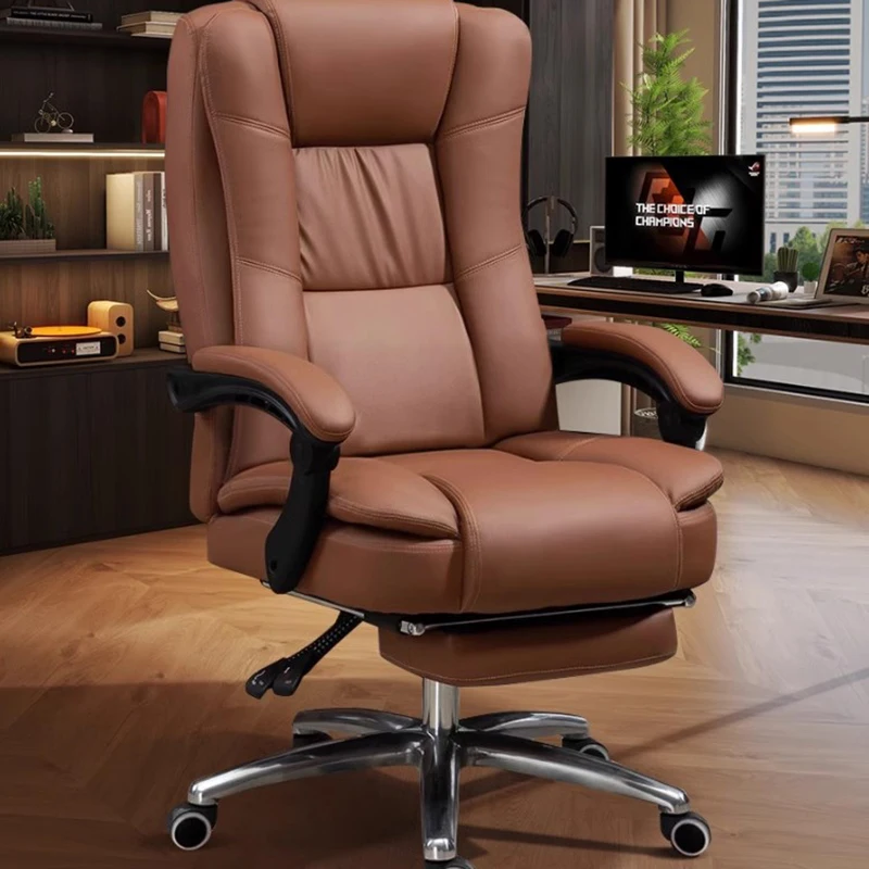 

Recliner Nordic Office Chair Ergonomic Waiting Armchair Foot Rest Computer Chair Relax Executive Sillas De Oficina Furniture