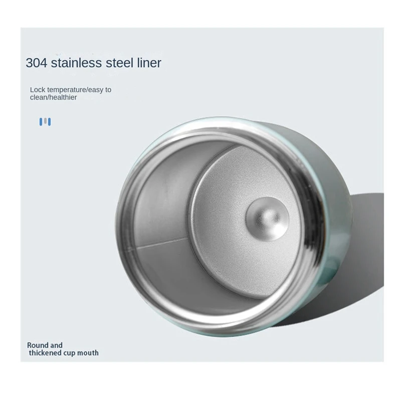 หม้อตุ๋นอาหาร Jar สําหรับอาหารร้อนและเย็นสําหรับเด็กผู้ใหญ่, ซุปภาชนะบรรจุอาหารร้อนสําหรับอาหารกลางวัน, โถอาหาร, สีขาว