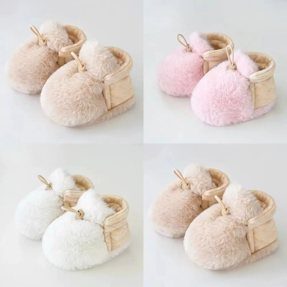 

Warm Infant Toddler Crib Boots Comfortable Anti-Slip Socks Slipper for 0-1 Year Old Soft Newborn First Walkers Shoes Girls Boys