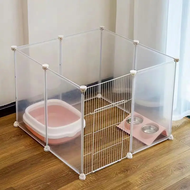 

Cat pen Rabbit pen Dog pen for small dogs Indoor dog cage Small dogs and cats home isolation door Pet fence kennel dog cage Cat