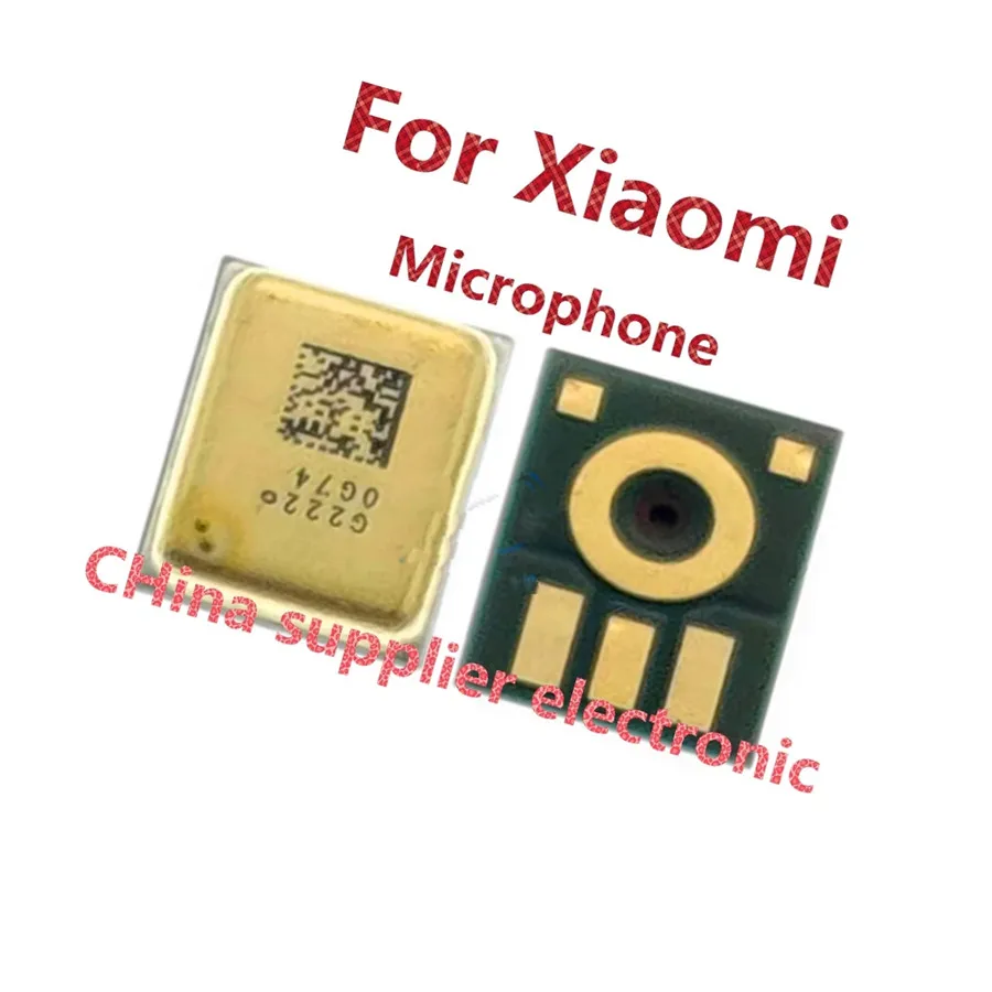 

20pcs-200Pcs/Lot For Xiaomi Mi Note/10/Poco X3 Redmi K40 Pro Gaming Note 9 10X Mic Speaker Inner Microphone Transmitter