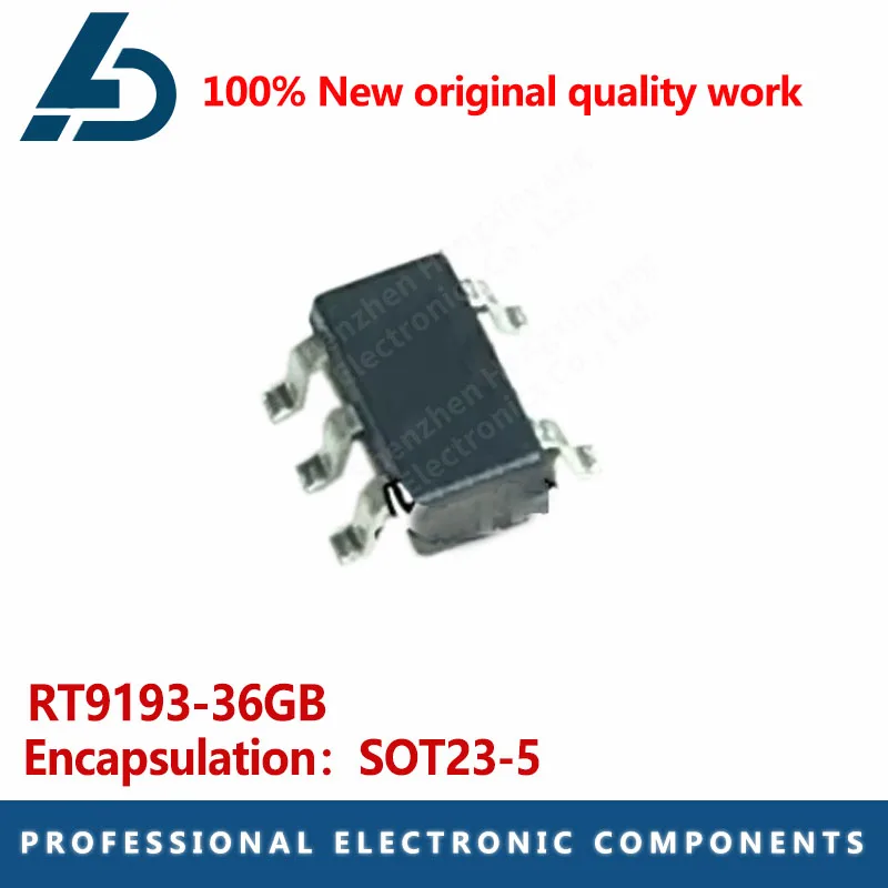1PCS RT9193-36GB-36PB SOT23-5 300MA high-speed CMOS LDO voltage regulator IC 3.6V