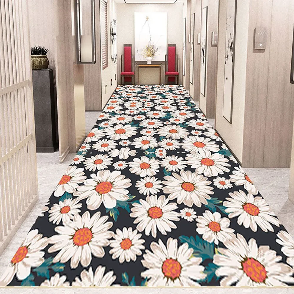 Modern 3D Carpet Pastoral Path Print Bedroom Floor Area Rugs Corridor Stairs Entrance Floor Mat Home Doormat Living Room Rug