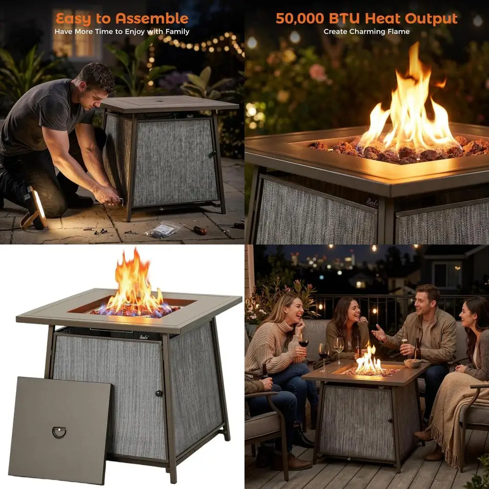 Outdoor Propane Fir…