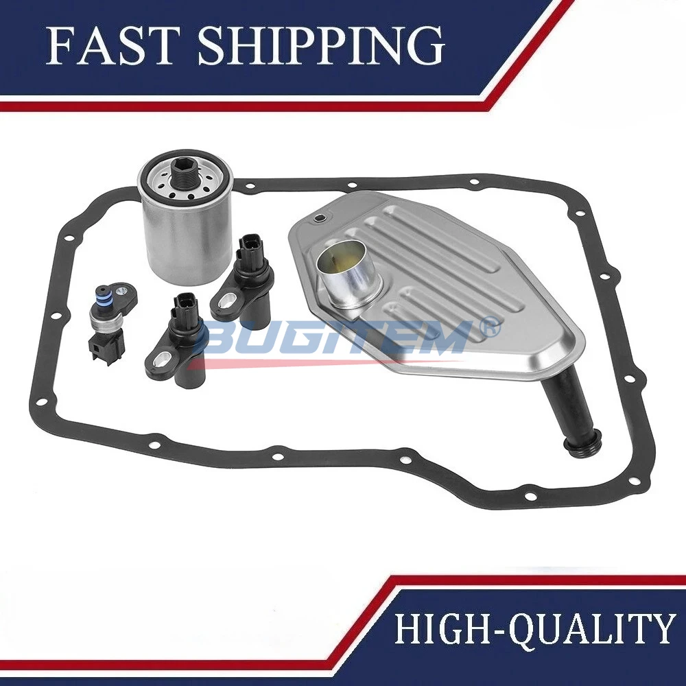 

Новый 45RFE 545RFE 65-68RFE трансмиссионный масляный фильтр, прокладка поддона и комплект датчиков скорости колеса давления для Chrysler Dodge Ram Durango