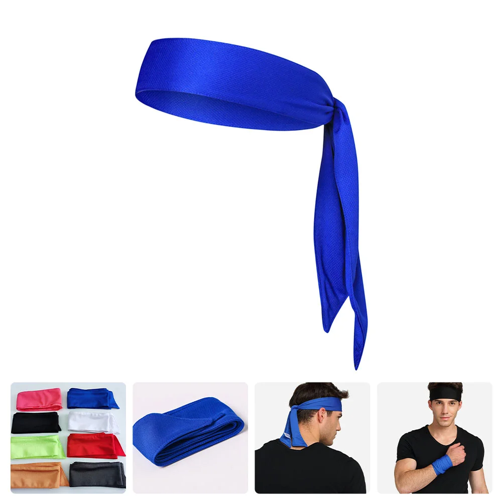 Mens Square Sunglasses Sports Headband Hood Women Sweatband Bands Headbands for Accessories Aldult Tie Red Man