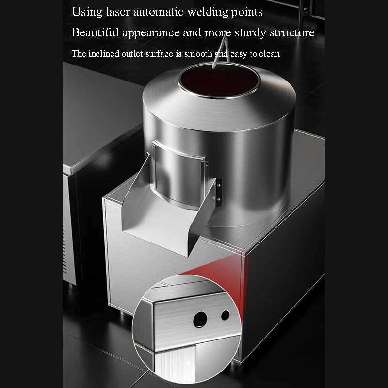 

Commercial Potato Peeling Machine 150-220 kg/h Popular Sweet Potato Peeler Potato Cleaning Machine 1500W