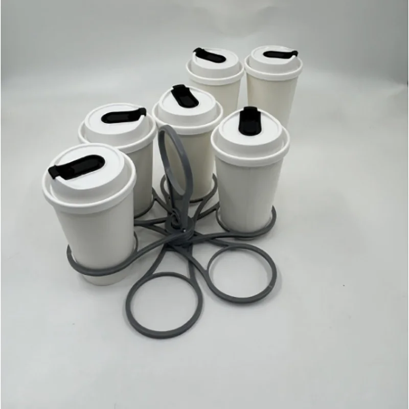 

Folding Drink Holder - Lightweight and sturdy with easy-grip handles, perfect for parties and outdoor drink holders