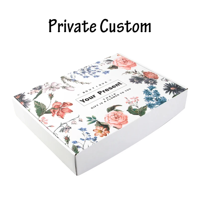 

Customize White 3-Layer Cardboard Surprise Gift Box Lucky Mystery Box Foldable Present Packaging Box with Custom Logo Wholesale
