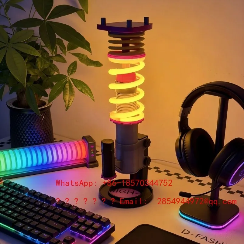 lampe-de-bureau-en-forme-d'amortisseur-de-voiture-style-industriel-replique-lumiere-de-nuit-decorative-personnalisee