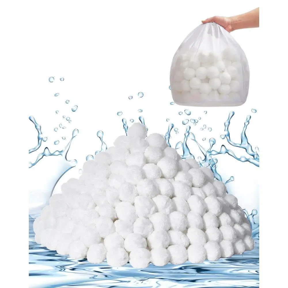

Pool Filter Balls for sand Filter Pump 4.6 lbs Reusable for swimming Pool