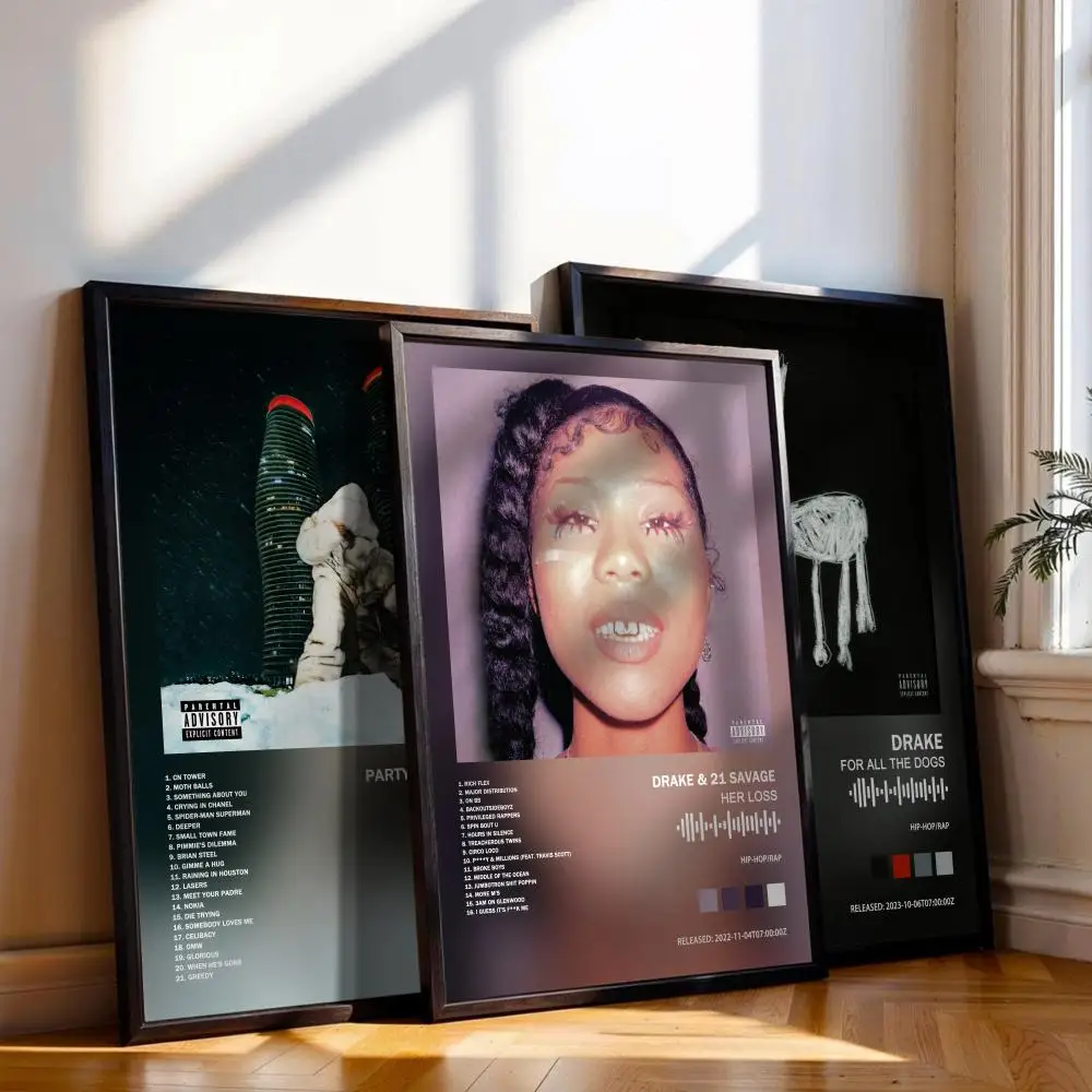 Drake Poster Musik Album Cover für Zimmer Leinwand Malerei Druck Kunst Home Wand Dekor Bild Geschenk