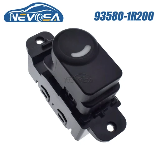Imagen 2 del producto NEVOSA 93580-1R200 interruptor de ventana de pasajero botón regulador trasero para Hyundai Solaris Accent 2011 2012 2013 2014 2016 935801 R200