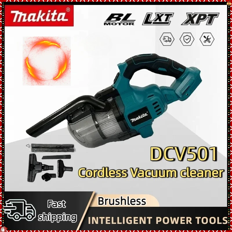 مكنسة كهربائية ماكيتا، أداة تنظيف الغبار متعددة الوظائف، مكنسة كهربائية محمولة لاسلكية لبطارية ماكيتا