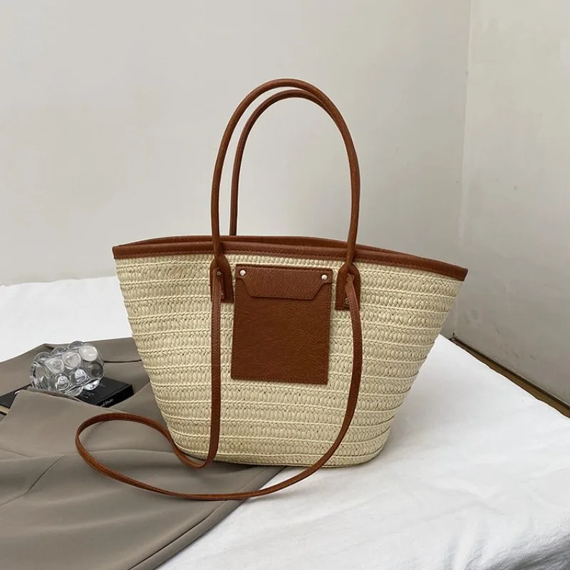 Minimalist Leather Diaper Bag Trendy Casual Tote Purse Luxury Designer Crossbody For Ladies Shoulder Bag