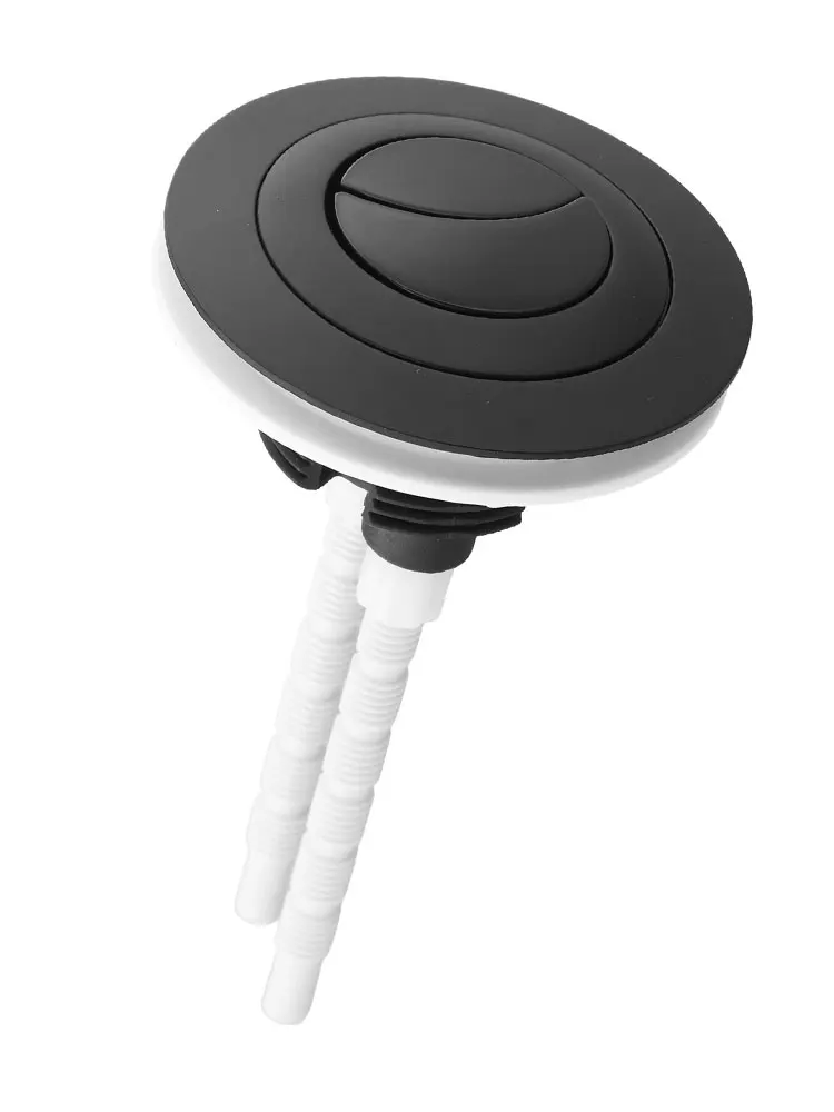 Compatible Toilet Tank Cover Part DIY Toilet Button 120*68MM Dual Flush Button Efficient Water Conservation For 38mm Toilet Tank