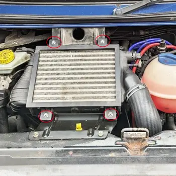 適用於大眾 Transporter T4 Caravelle 露營車 2.5TDI 中冷器支架、襯套和螺帽的 4 件組(1997-2003 年款) 191201256 12 最佳銷售 t4 大眾 - №6