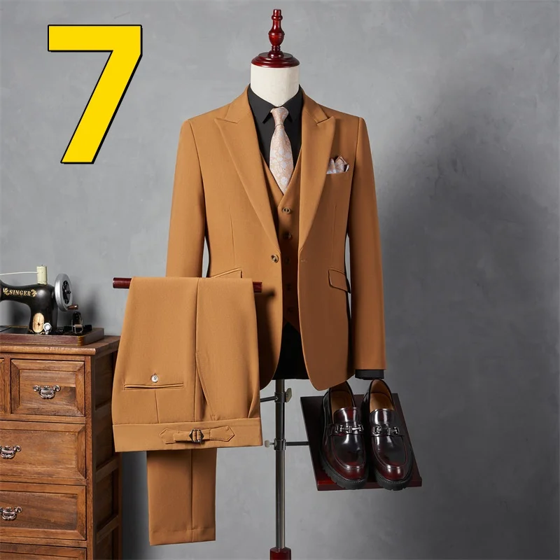 

M10152 Trendy British style casual suit jacket