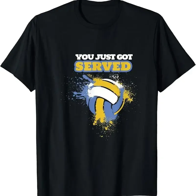 You Just Got Served Funny Cute Volleyball Player T Shirt