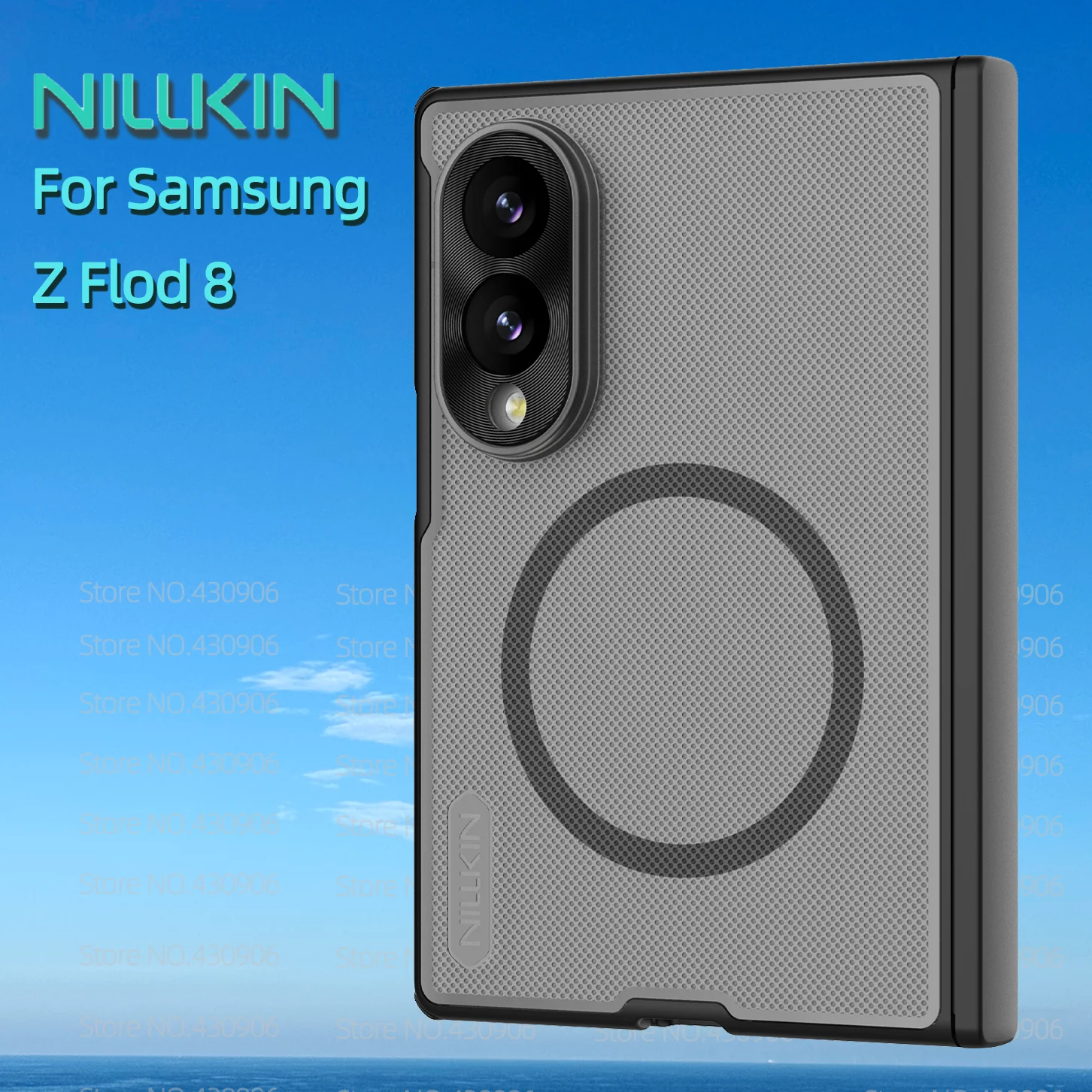 For Samsung Galaxy Z Fold 8 Case NILLKIN Fitted Case Magnetic Super Frosted Shield Matte PC Cover For Samsung Galaxy Z Fold 8
