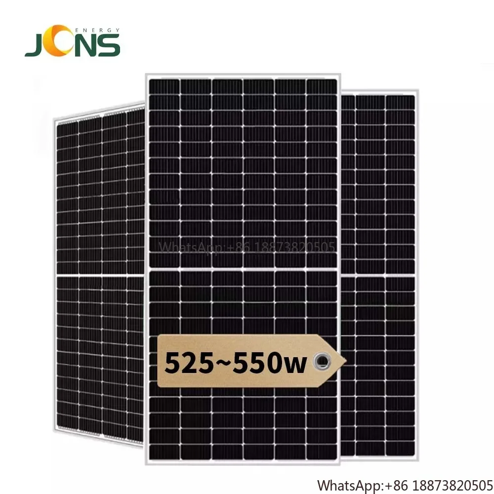 Custom 540 watt PERC Monocrystalline Half-cell Solar Module 550w 525w 545w Solar Panel