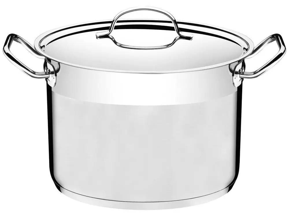 Caldeirão Tramontina Inox 1,4L 20cm com Tampa