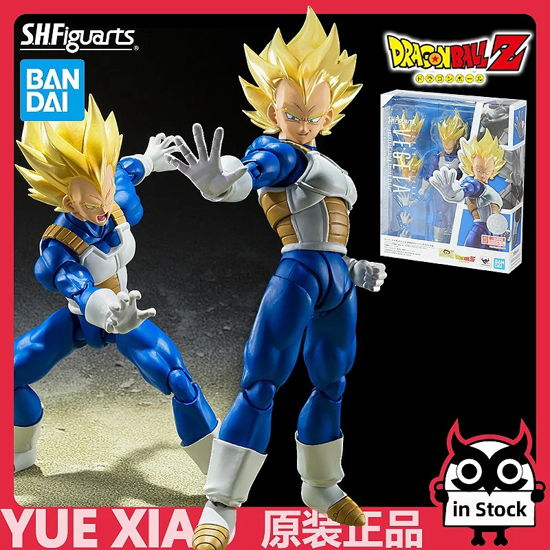 

Genuine Bandai Dragon Ball Z S.H.Figuarts Super Saiyan Vegeta Awakened Super Saiyan Blood Action Figure Model Toys