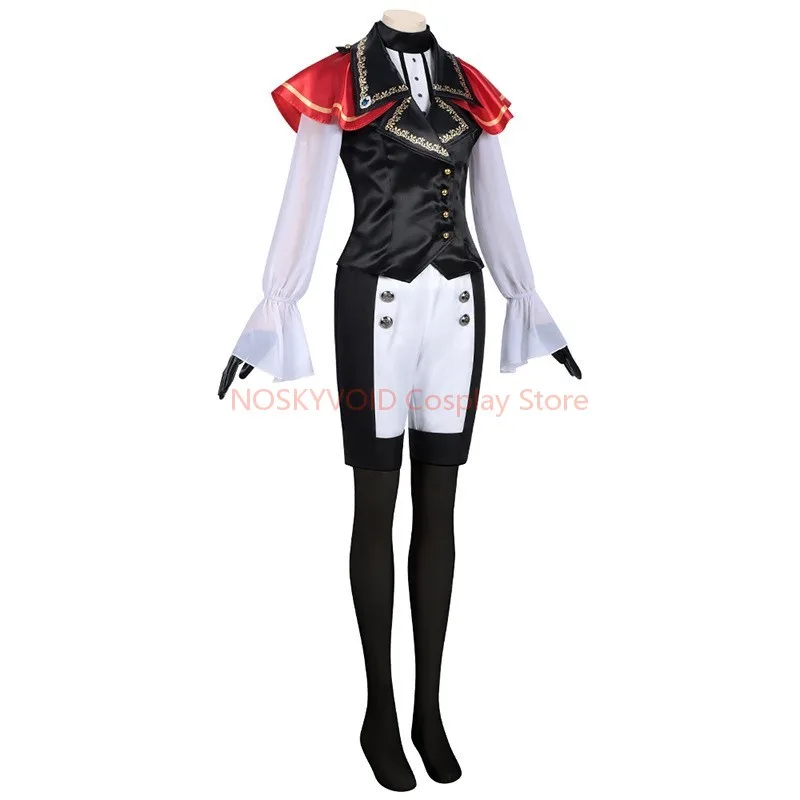 حلم بانج 2025! أزياء Umiri Yahata التأثيرية Ave Mujica Bassist Timoris مجموعة أزياء تنكرية لحفلات الهالوين