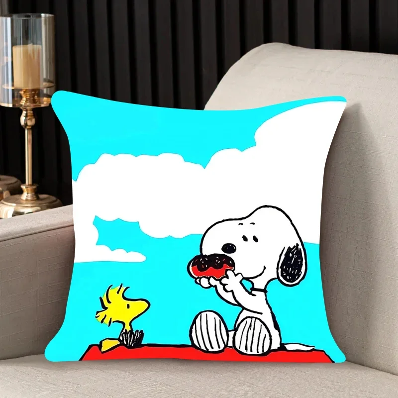 New Pillow Snoopy Slips Pillow Covers Bedding Comfortable Cushion Good For Sofa Home Car High Quality Pillow Cases 40x40cm gift