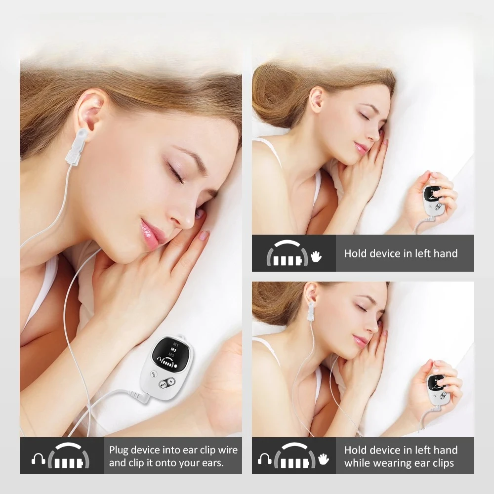 جهاز تحفيز الأذن لتخفيف الأرق وتعزز النوم السريع والنوم العميق والقلق والمخفف للاكتئاب #4